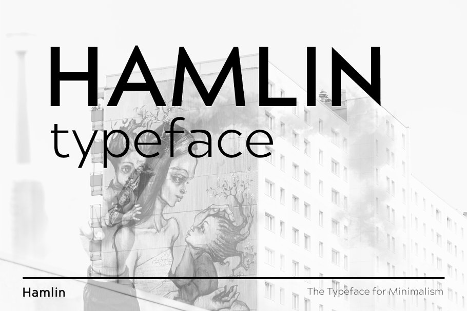Пример шрифта Hamlin Extra Bold